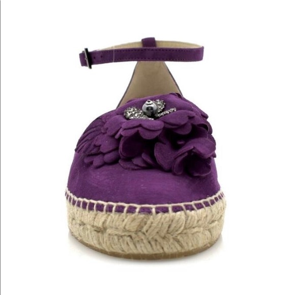 Jimmy Choo Purple Dylan Espadrilles - Picture 5 of 5